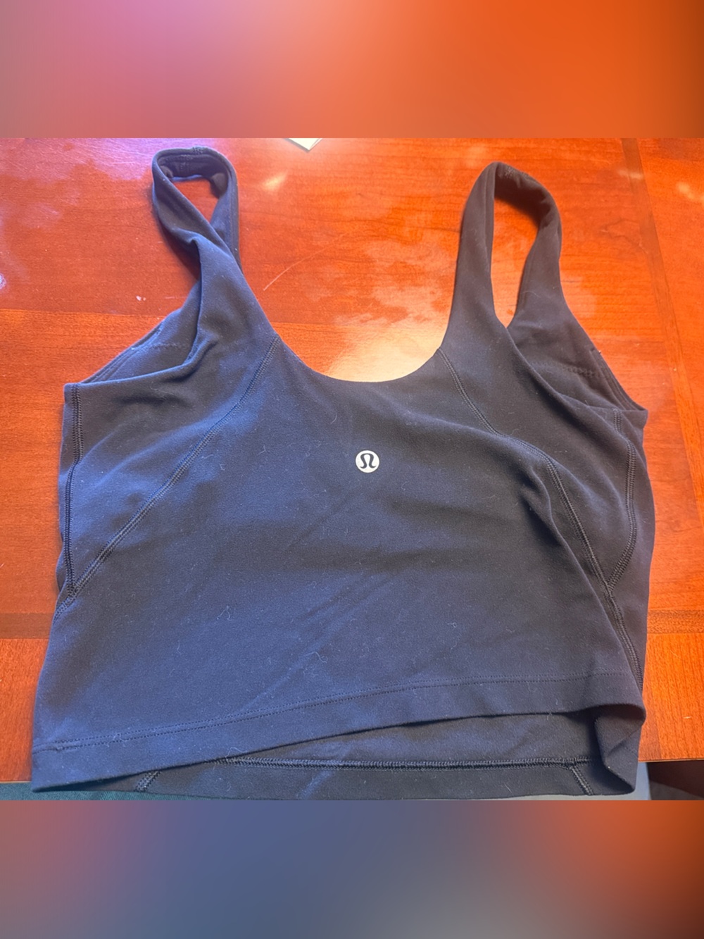 Women’s Black Lulu Lemon Align Tank